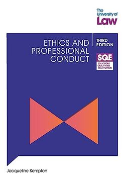 portada Sqe - Ethics and Professional Conduct 3e (en Inglés)