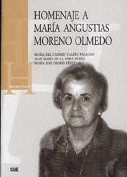 portada Homenaje a María Angustias Moreno Olmedo (Homenajes)