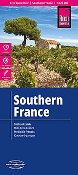 portada Reise Know-How Landkarte S? Dfrankreich / Southern France (1: 425. 000) (en Alemán)