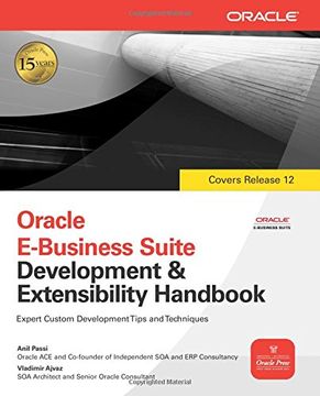 portada Oracle E-Business Suite Development & Extensibility Handbook (Oracle Press) (en Inglés)