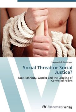 portada Social Threat or Social Justice?: Race, Ethnicity, Gender and the Labeling of Convicted Felons