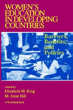 portada women's education in developing countries: barriers, benefits and policies (en Inglés)