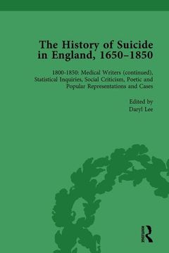 portada The History of Suicide in England, 1650-1850, Part II Vol 8 (en Inglés)