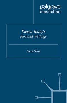 portada Thomas Hardy's Personal Writings (in English)