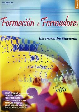 portada Formación de Formadores. Tomo 2. Escenario Institucional (in Spanish)