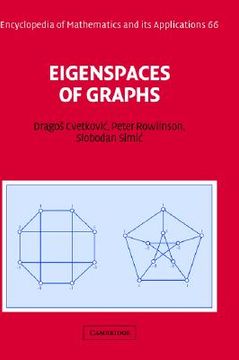 portada Eigenspaces of Graphs Hardback (Encyclopedia of Mathematics and its Applications) (en Inglés)