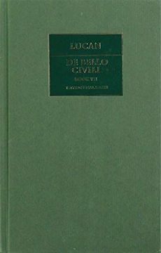 portada Lucan: De Bello Ciuili Book vii (Cambridge Greek and Latin Classics) (en Inglés)