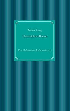 portada Unterrichtsreflexion (German Edition)