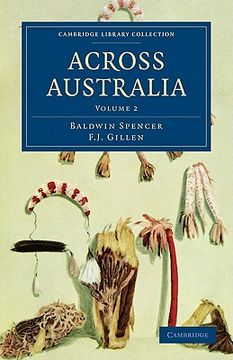 portada Across Australia 2 Volume Set: Across Australia: Volume 2 (Cambridge Library Collection - Linguistics) (en Inglés)