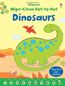 portada Wipe-Clean Dot-to-Dot Dinosaurs (Wipe-clean Books)