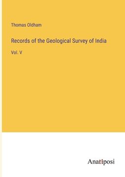 portada Records of the Geological Survey of India: Vol. V