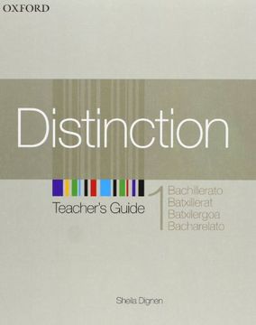 portada Distinction 1. Teacher´S Guide / Profesor