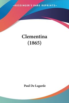 portada Clementina (1865) (en Alemán)