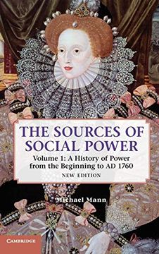 portada The Sources of Social Power: Volume 1, a History of Power From the Beginning to ad 1760 2nd Edition Hardback (en Inglés)