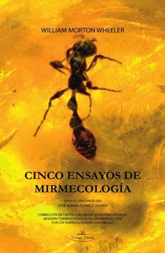 portada Cinco Ensayos de Mirmecologia (in Spanish)