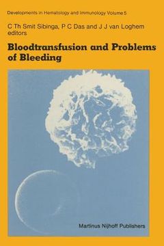 portada Bloodtransfusion and Problems of Bleeding (en Inglés)