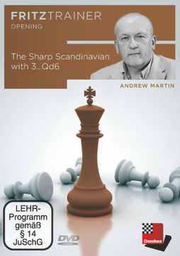 portada The Sharp Scandinavian With 3Qd6 (en Inglés)