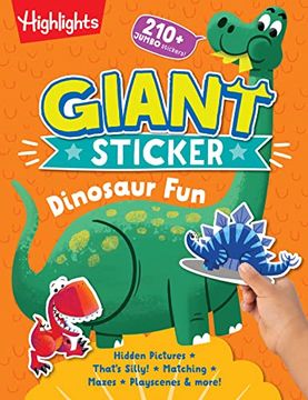 portada Giant Sticker Dinosaur fun (Giant Sticker Fun) (in English)