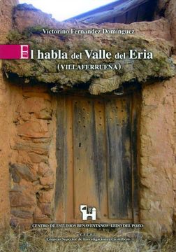 portada El Habla del Valle del Eria (Villaferrueña).