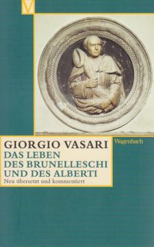 portada Das Leben des Brunelleschi und des Alberti. (en Alemán)