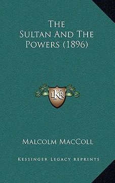 portada the sultan and the powers (1896) (en Inglés)