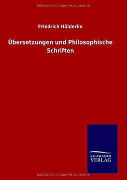 portada Übersetzungen und Philosophische Schriften (German Edition)