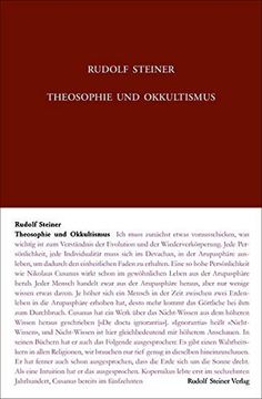 portada Theosophie und Okkultismus (en Alemán)