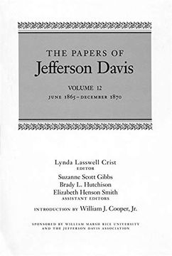 portada The Papers of Jefferson Davis: September 1864-May 1865: 12 (in English)