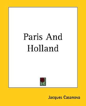 portada paris and holland (en Inglés)