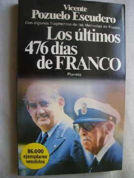 portada Los Últimos 476 Días de Franco