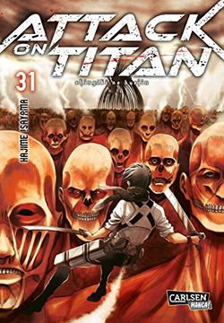 portada Attack on Titan 31: Atemberaubende Fantasy-Action im Kampf Gegen Grauenhafte Titanen (in German)
