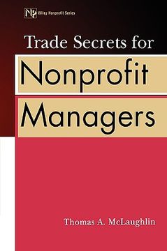 portada trade secrets for nonprofit managers (en Inglés)