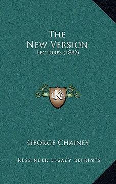 portada the new version: lectures (1882)