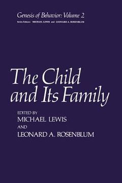 portada The Child and Its Family (in English)