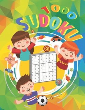 portada 1000 Sudoku: 1,000 Easy to Hard Puzzles, for Sudoku lovers Relax and Solve. (en Inglés)
