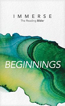 portada Immerse: Beginnings (Immerse: The Reading Bible) (en Inglés)