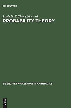 portada Probability Theory: Proceedings of the Singapore Probability Conference Held at the National University of Singapore, June 8-16, 1989 (de Gruyter Proceedings in Mathematics) (in English)