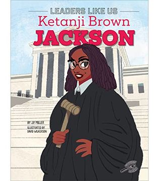 portada Ketanji Brown Jackson, Leaders Like us Series, Guided Reading Level r (en Inglés)