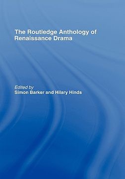 portada routledge anthology of renaissance drama