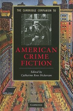 portada The Cambridge Companion to American Crime Fiction Hardback (Cambridge Companions to Literature) 