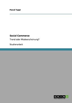 portada Social Commerce (German Edition)
