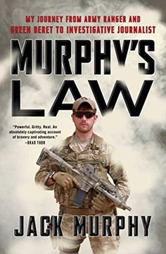 portada Murphy's Law: My Journey From Army Ranger and Green Beret to Investigative Journalist (en Inglés)