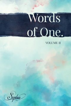 portada Words of One: Volume II (in English)