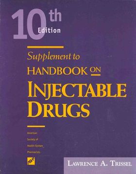 portada Supplement to Handbook on Injectable Drugs. 10Th ed.