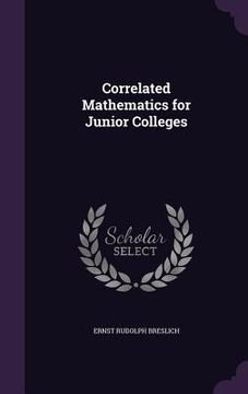 portada Correlated Mathematics for Junior Colleges (en Inglés)