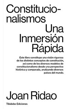 portada Constitucionalismos: Una Inmersión Rápida: 36 (in Spanish)