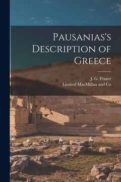 portada Pausanias's Description of Greece (en Inglés)