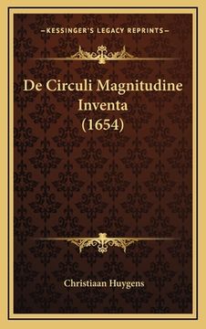 portada De Circuli Magnitudine Inventa (1654) (en Latin)