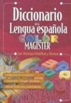 portada Diccionario de la Lengua Espanola Color Magister: Con Terminos Cientificos y Tecnicos (in Spanish)