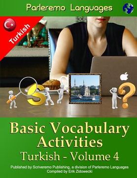 portada Parleremo Languages Basic Vocabulary Activities Turkish - Volume 4 (en Turco)